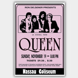 Queen with Pink (1978) - Concert Poster - 13 x 19 inches