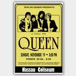 Queen with Yellow (1978) - Concert Poster - 13 x 19 inches