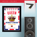 Queen (1986) - Concert Poster - 13 x 19 inches