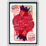 Queen with Adam Lambert (2017) - Concert Poster - 13 x 19 inches