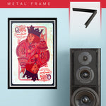 Queen with Adam Lambert (2017) - Concert Poster - 13 x 19 inches