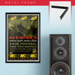 Radiohead with Grizzly Bear (2008) - Concert Poster - 13 x 19 inches