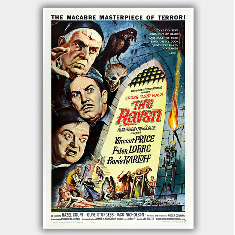 The Raven (1963) - Movie Poster - 13 x 19 inches