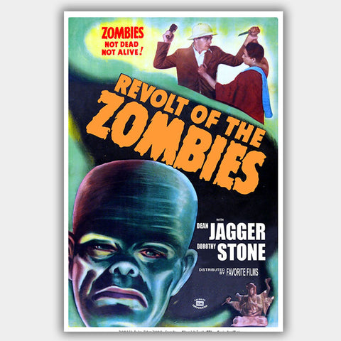 Revolt Of The Zombies (1936) - Movie Poster - 13 x 19 inches