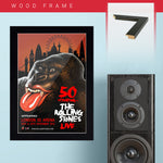 Rolling Stones (2012) - Concert Poster - 13 x 19 inches