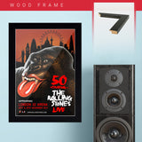 Rolling Stones (2012) - Concert Poster - 13 x 19 inches