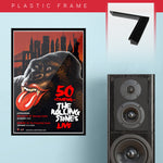 Rolling Stones (2012) - Concert Poster - 13 x 19 inches