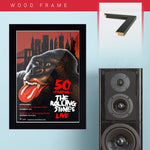 Rolling Stones (2012) - Concert Poster - 13 x 19 inches