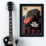 Rolling Stones (2013) - Concert Poster - 13 x 19 inches
