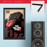 Rolling Stones (2013) - Concert Poster - 13 x 19 inches