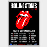 Rolling Stones (2015) - Concert Poster - 13 x 19 inches