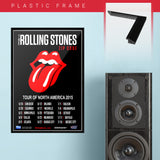 Rolling Stones (2015) - Concert Poster - 13 x 19 inches