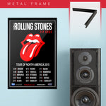 Rolling Stones (2015) - Concert Poster - 13 x 19 inches