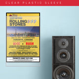 Rolling Stones with AC/DC & Rush (2003) - Concert Poster - 13 x 19 inches