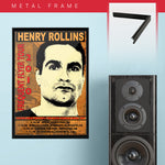Henry Rollins (2010) - Concert Poster - 13 x 19 inches