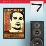 Henry Rollins (2010) - Concert Poster - 13 x 19 inches