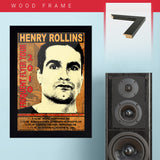 Henry Rollins (2010) - Concert Poster - 13 x 19 inches