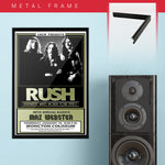 Rush with Max Webster (1980) - Concert Poster - 13 x 19 inches