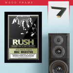 Rush with Max Webster (1980) - Concert Poster - 13 x 19 inches