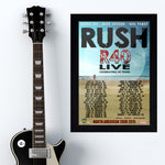 Rush  (2015) - Concert Poster - 13 x 19 inches