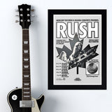 Rush with Max Webster (1979) - Concert Poster - 13 x 19 inches