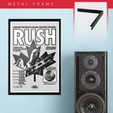 Rush with Max Webster (1979) - Concert Poster - 13 x 19 inches