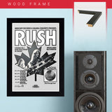 Rush with Max Webster (1979) - Concert Poster - 13 x 19 inches