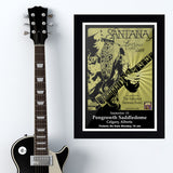 Santana (2008) - Concert Poster - 13 x 19 inches