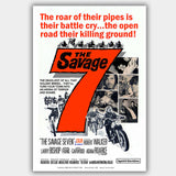 Savage Seven (1968) - Movie Poster - 13 x 19 inches