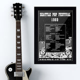 Seattle Pop Festival '69 (1969) - Concert Poster - 13 x 19 inches