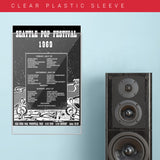 Seattle Pop Festival '69 (1969) - Concert Poster - 13 x 19 inches