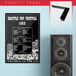 Seattle Pop Festival '69 (1969) - Concert Poster - 13 x 19 inches