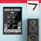 Seattle Pop Festival '69 (1969) - Concert Poster - 13 x 19 inches