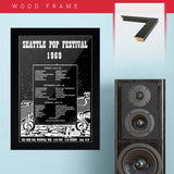 Seattle Pop Festival '69 (1969) - Concert Poster - 13 x 19 inches