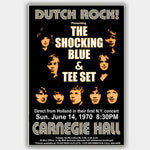 Shocking Blue with The Tee Set (1970) - Concert Poster - 13 x 19 inches