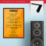Shindig with The Beatles & Rolling Stones (1965) - Concert Poster - 13 x 19 inches