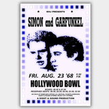 Simon & Garfunkel (1968) - Concert Poster - 13 x 19 inches