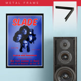 Slade with Black Oak Arkan (1973) - Concert Poster - 13 x 19 inches