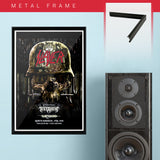 Slayer with Testament (2016) - Concert Poster - 13 x 19 inches