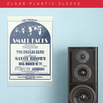Small Faces with Savoy Brown (1971) - Concert Poster - 13 x 19 inches