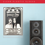Sonny & Cher with David Brenner (1973) - Concert Poster - 13 x 19 inches