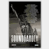 Soundgarden (2017) - Concert Poster - 13 x 19 inches