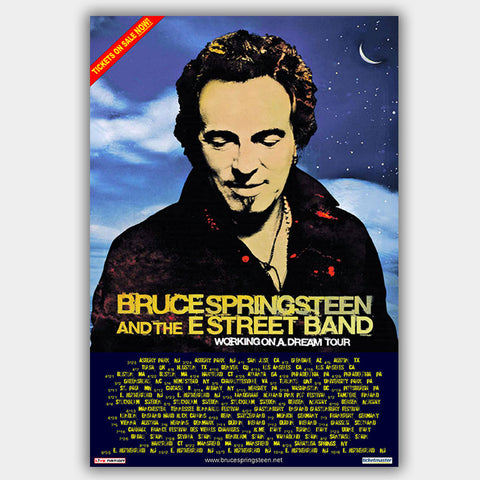 Bruce Springsteen (2009) - Concert Poster - 13 x 19 inches