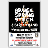 Bruce Springsteen (2012) - Concert Poster - 13 x 19 inches