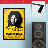 Cat Stevens with Tom Jans & Mimi Farina (1971) - Concert Poster - 13 x 19 inches