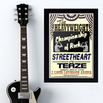 Streetheart with Teaze (1977) - Concert Poster - 13 x 19 inches