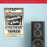 Streetheart with Teaze (1977) - Concert Poster - 13 x 19 inches