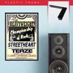 Streetheart with Teaze (1977) - Concert Poster - 13 x 19 inches