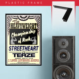Streetheart with Teaze (1977) - Concert Poster - 13 x 19 inches