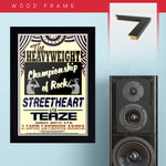 Streetheart with Teaze (1977) - Concert Poster - 13 x 19 inches